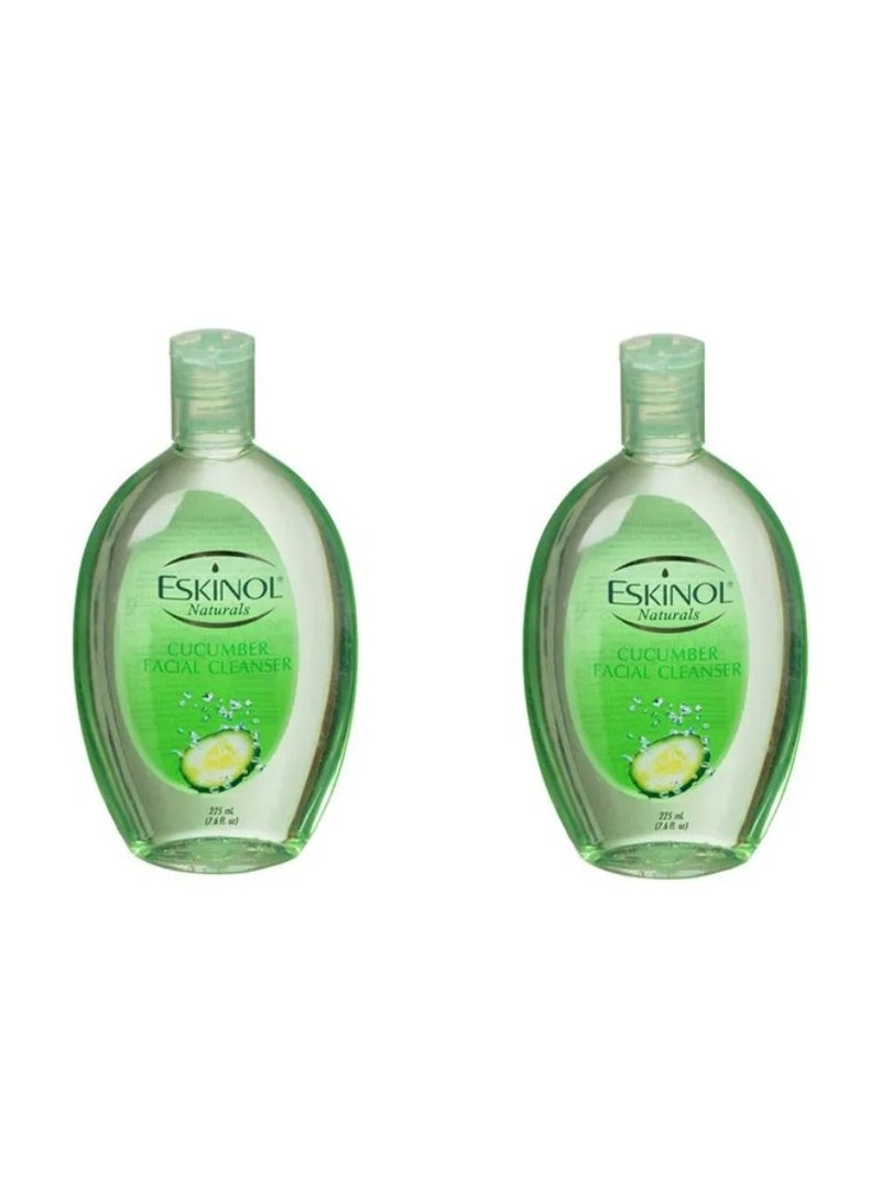 Pack Of 2 Naturals Cucumber Facial Cleanser 225ml